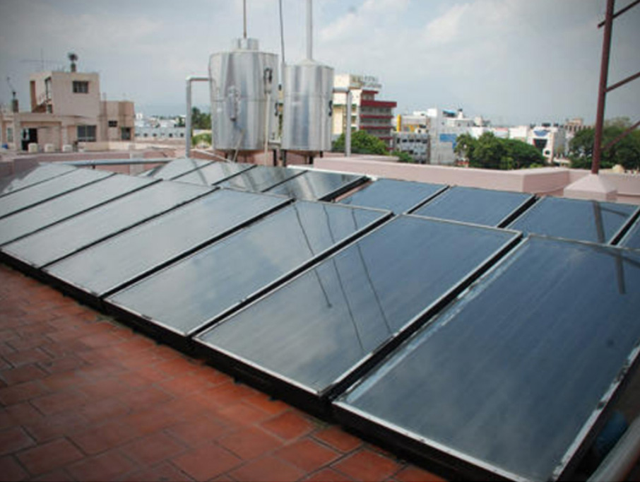 Flat-plate collectors